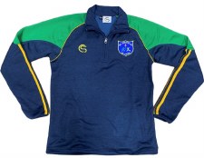 CS St Johns Athletic Club Half Zip (Navy Green Amber) Small